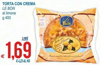 MD Discount Le Bon Torta Con Crema Al Limone offerta