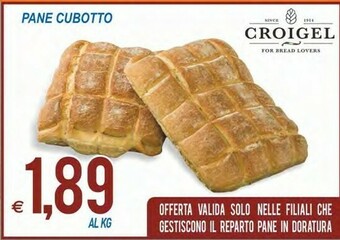 MD Discount Croigel Pane Cubotto offerta