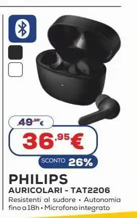Euronics Auricolari tat2206 offerta
