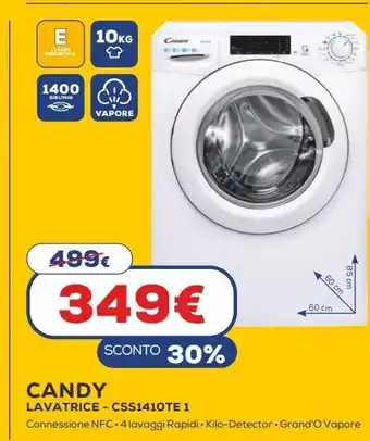 Euronics Lavatrice css1410te 1 offerta