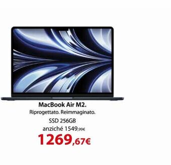 Euronics Macbook air m2 offerta