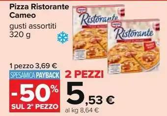 Carrefour Iper Pizza ristorante cameo offerta