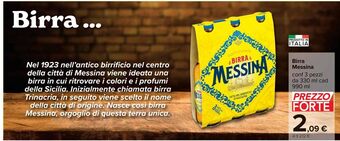 Carrefour Iper Birra messina offerta