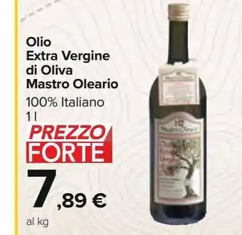 Olio extra vergine di oliva mastro oleario