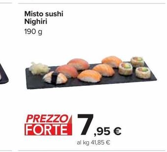 Carrefour Iper Misto sushi nighiri offerta