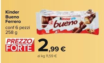 Kinder bueno ferrero