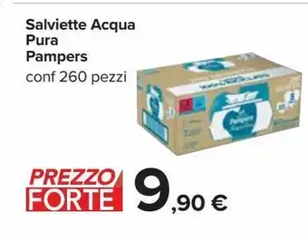 Carrefour Iper Salviette acqua pura pampers offerta