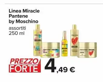 Carrefour Iper Linea miracle pantene by moschino offerta