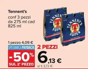 Carrefour Iper Tennent's offerta