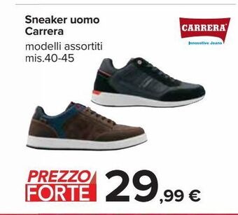 Carrefour Iper Sneaker uomo carrera offerta