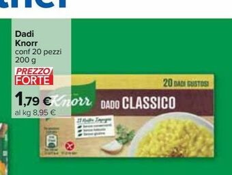 Carrefour Iper Dadi knorr offerta