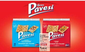 Carrefour Iper Cracker gran pavesi offerta