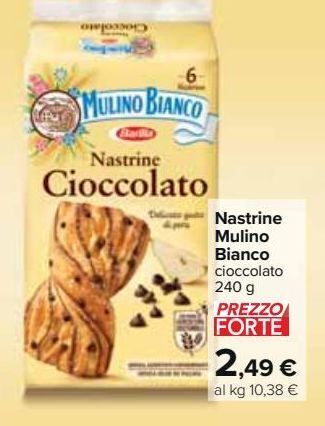Carrefour Iper Nastrine mulino bianco offerta
