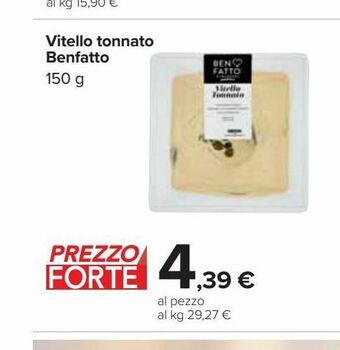 Carrefour Market Vitello tonnato benfatto offerta