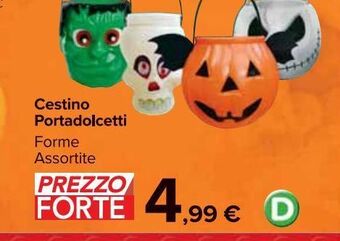 Carrefour Market Cestino portadolcetti offerta