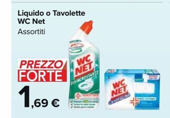 Carrefour Market Liquido o tavolette wc net offerta