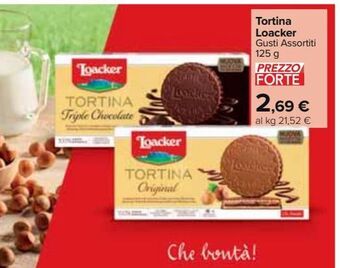 Carrefour Market Tortina loacker offerta