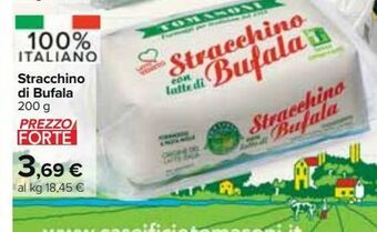 Carrefour Market Stracchino di bufala offerta
