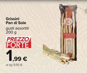 Carrefour Iper Grissini pan di sole offerta