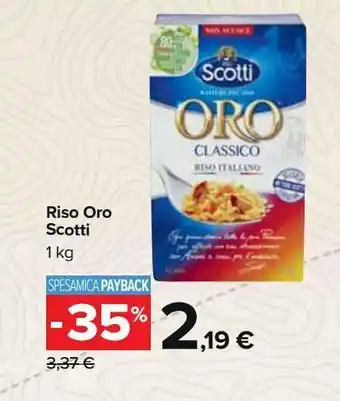 Riso oro scotti