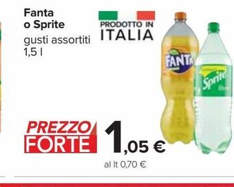 Carrefour Iper Fanta o sprite offerta