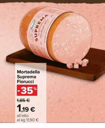 Carrefour Iper Mortadella suprema fiorucci offerta