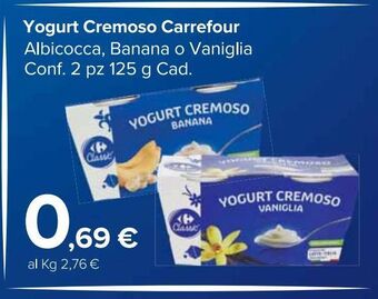 Carrefour Market Yogurt cremoso carrefour offerta