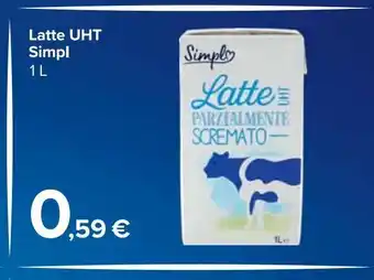 Carrefour Market Latte uht simpl offerta