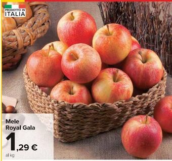 Carrefour Market Mele royal gala offerta