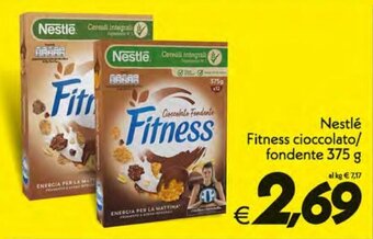 Iper Super Conveniente Nestlé Fitness cioccolato/fondente 375 g offerta
