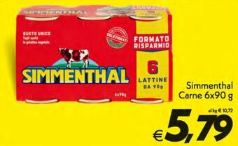 Simmenthal Carne 6x90 g