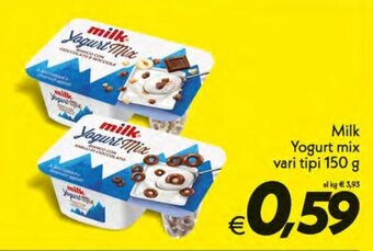 Iper Super Conveniente Milk Yogurt mix vari tipi 150 g offerta