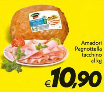 Iper Super Conveniente Amadori Pagnottella tacchino al kg offerta