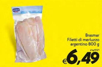 Iper Super Conveniente Brasmar Filetti di merluzzo argentino 800 g offerta