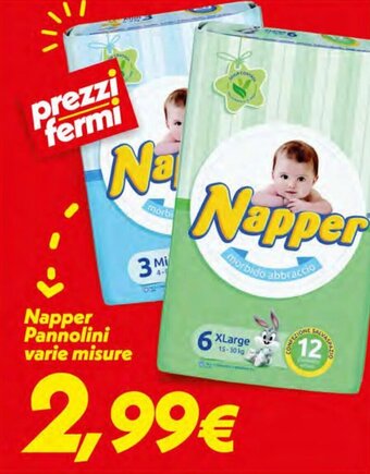 Iper Super Conveniente Napper Pannolini varie misure offerta