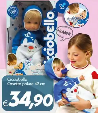 Cicciobello Orsetto polare 42 cm