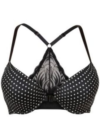 Bonprix Reggiseno imbottito con ferretto e chiusura anteriore offerta