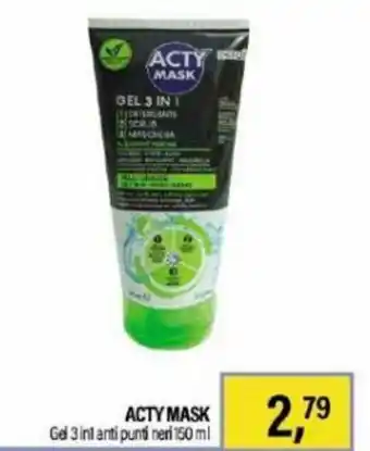 Lillapois Acty Mask Gel 3 in 1 anti punti neri 150 ml offerta