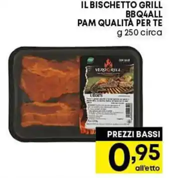 Pam Pam Qualità per te Il Bischetto Grill BBQ4All 250 g offerta