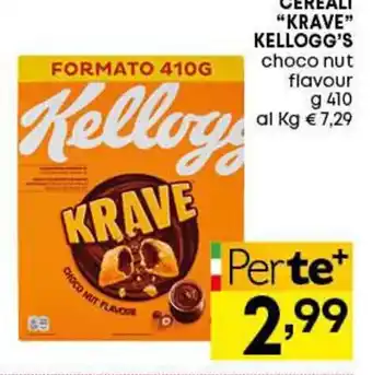 Pam Kellogg's "Krave" Cereali 410 g offerta