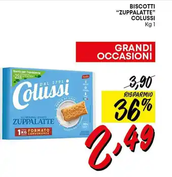 Pam Colussi "Zuppalatte" Biscotti 1 kg offerta