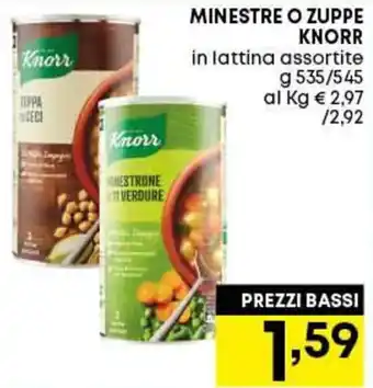 Pam Knorr Minestre o Zuppe 535/545 g offerta