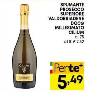 Pam Cilium Millesimato Spumante Prosecco Superiore Valdobbiadene DOCG 75 cl offerta
