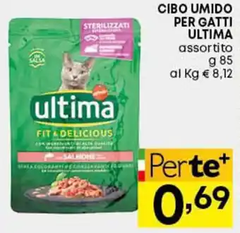 Pam Ultima Cibo Umido per Gatti 85 g offerta