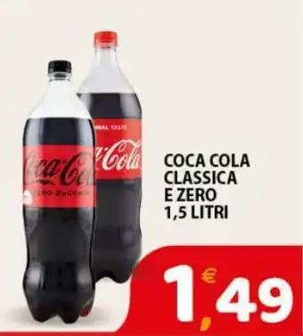 Mio Market Coca-Cola Classica e zero 1,5 litri offerta