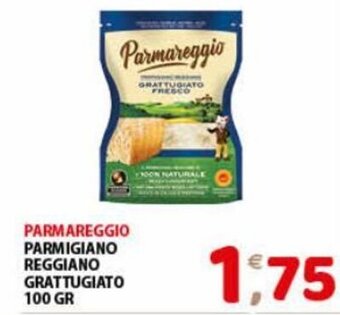Mio Market Parmareggio Parmigiano Reggiano Grattugiato 100 gr offerta