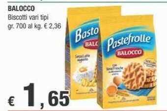 Crai Balocco Biscotti offerta