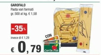 Crai Garofalo Pasta di semola offerta