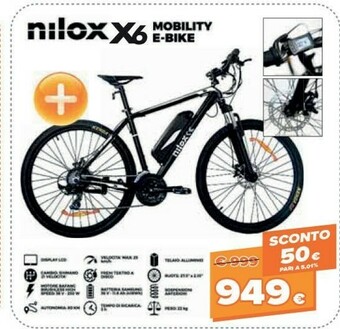 Expert Nilox X6 offerta