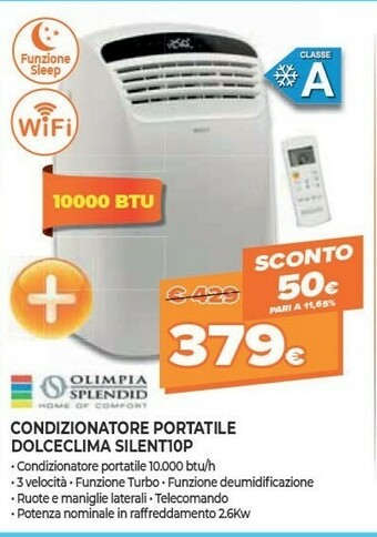 Expert Olimpia Splendid Dolceclima Silent 10 P 63 DB Bianco offerta